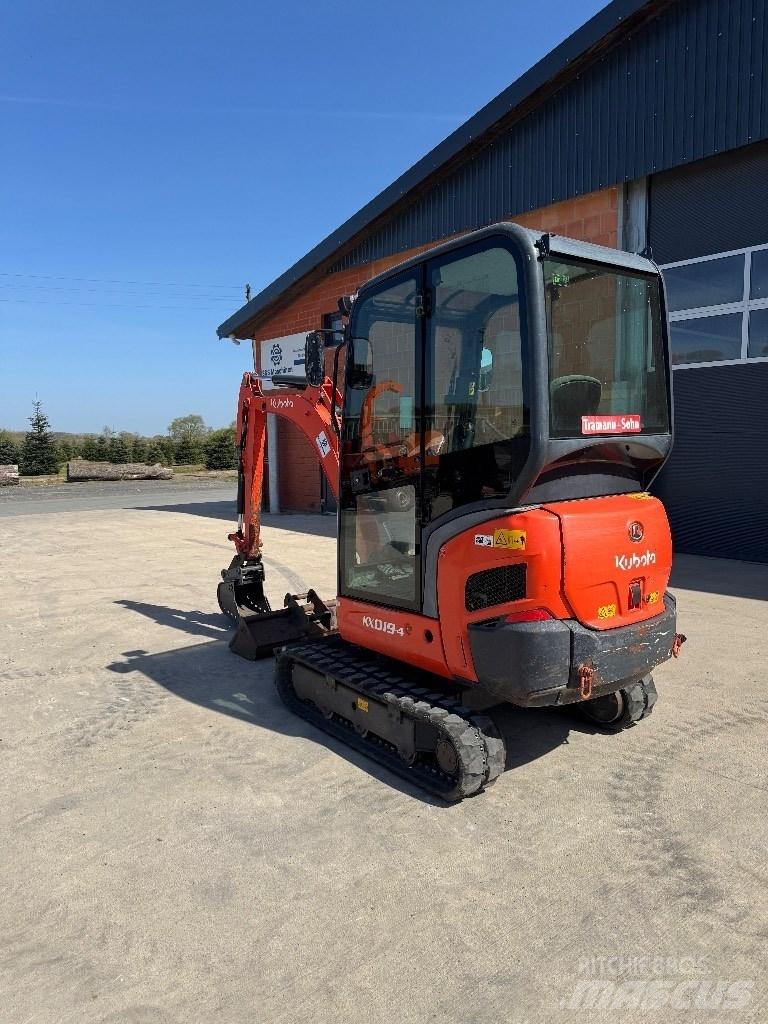 Kubota KX 019-4 Minigrävare < 7t