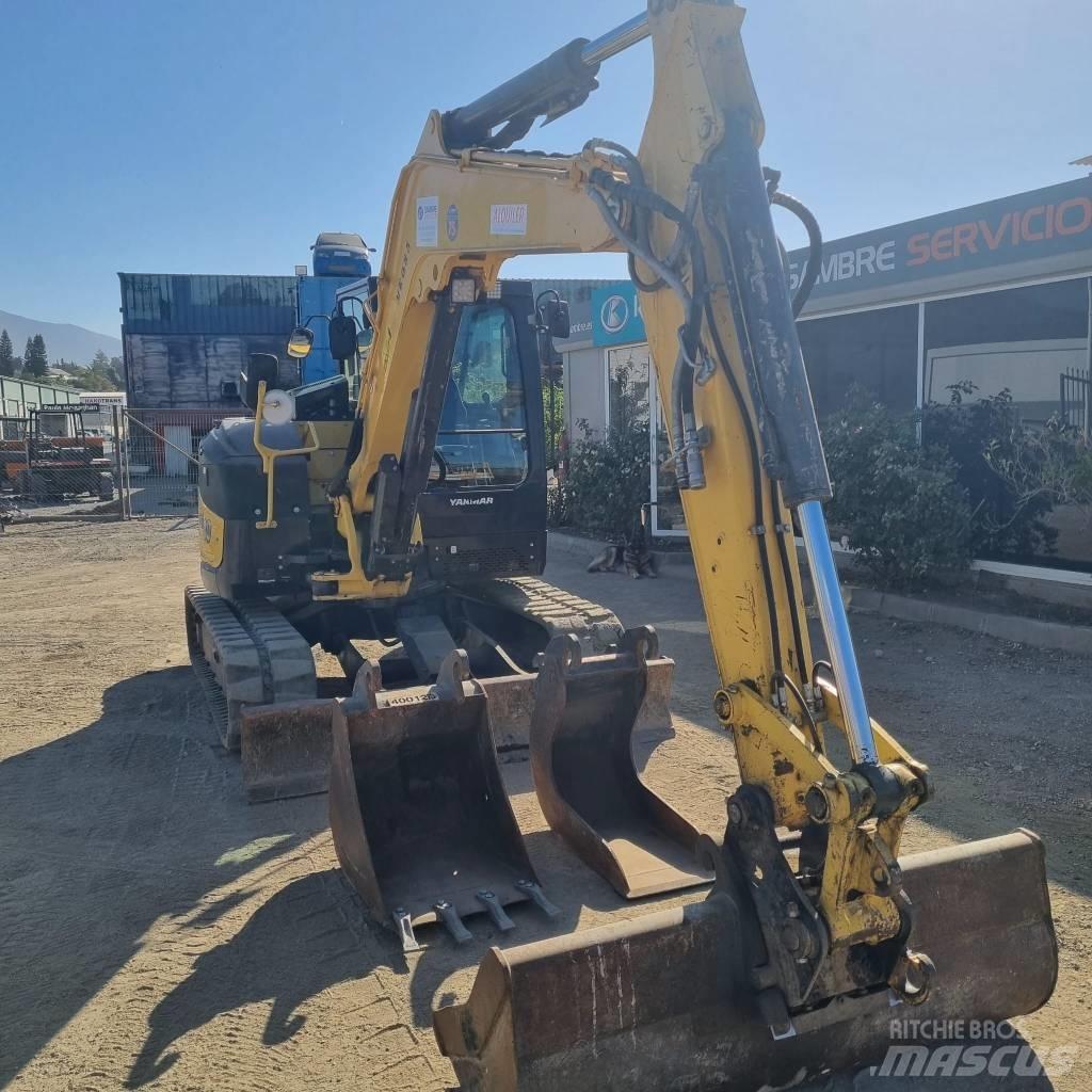 Yanmar Vio 80-1A Midigrävmaskiner 7t - 12t