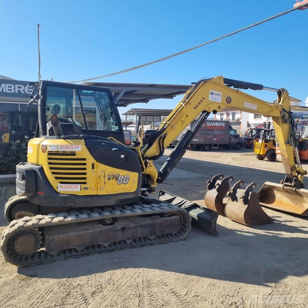 Yanmar Vio 80-1A Midigrävmaskiner 7t - 12t