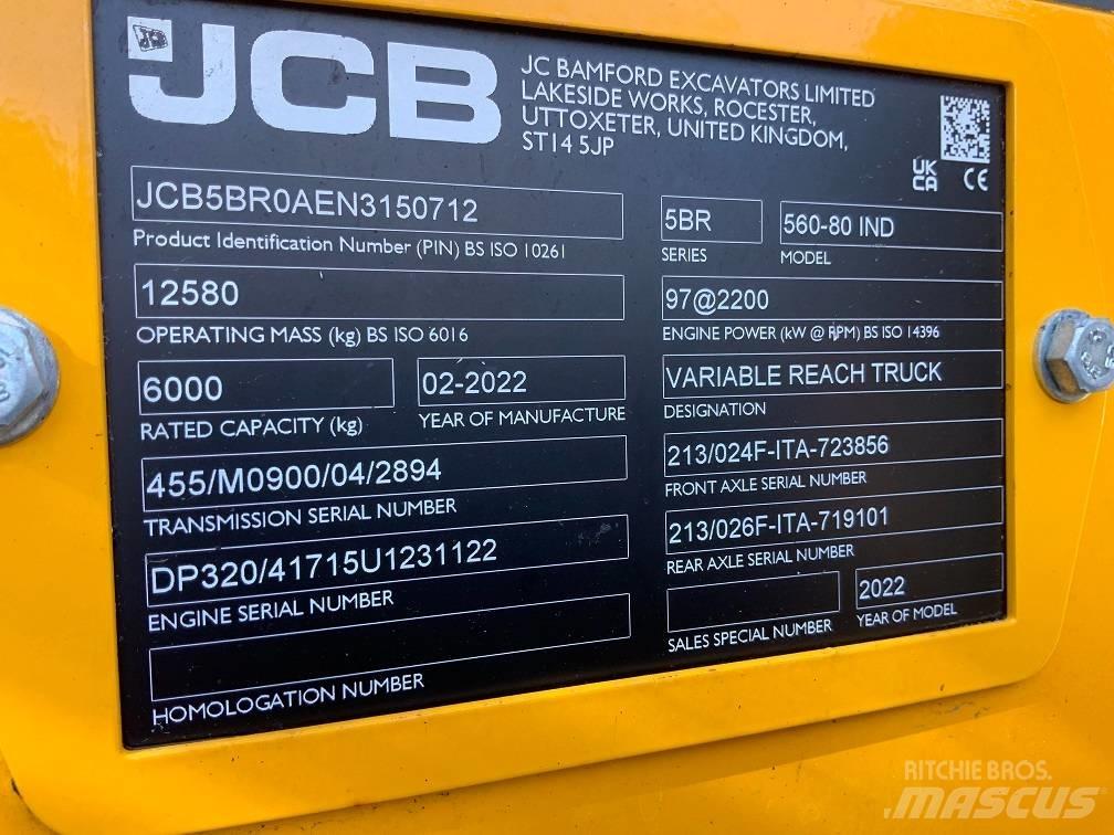 JCB 560-80 Teleskoplastare