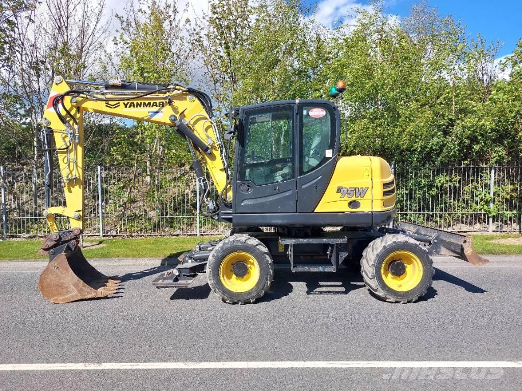 Yanmar B95W Hjulgrävare