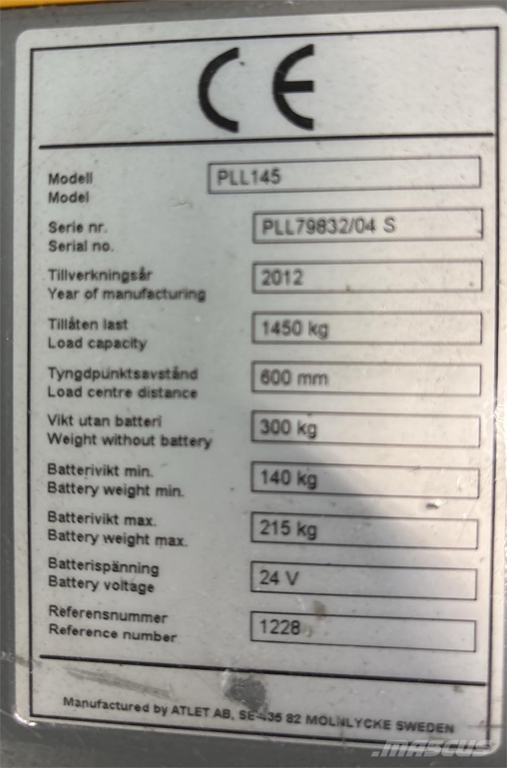 Atlet PLL145 Staplare-led