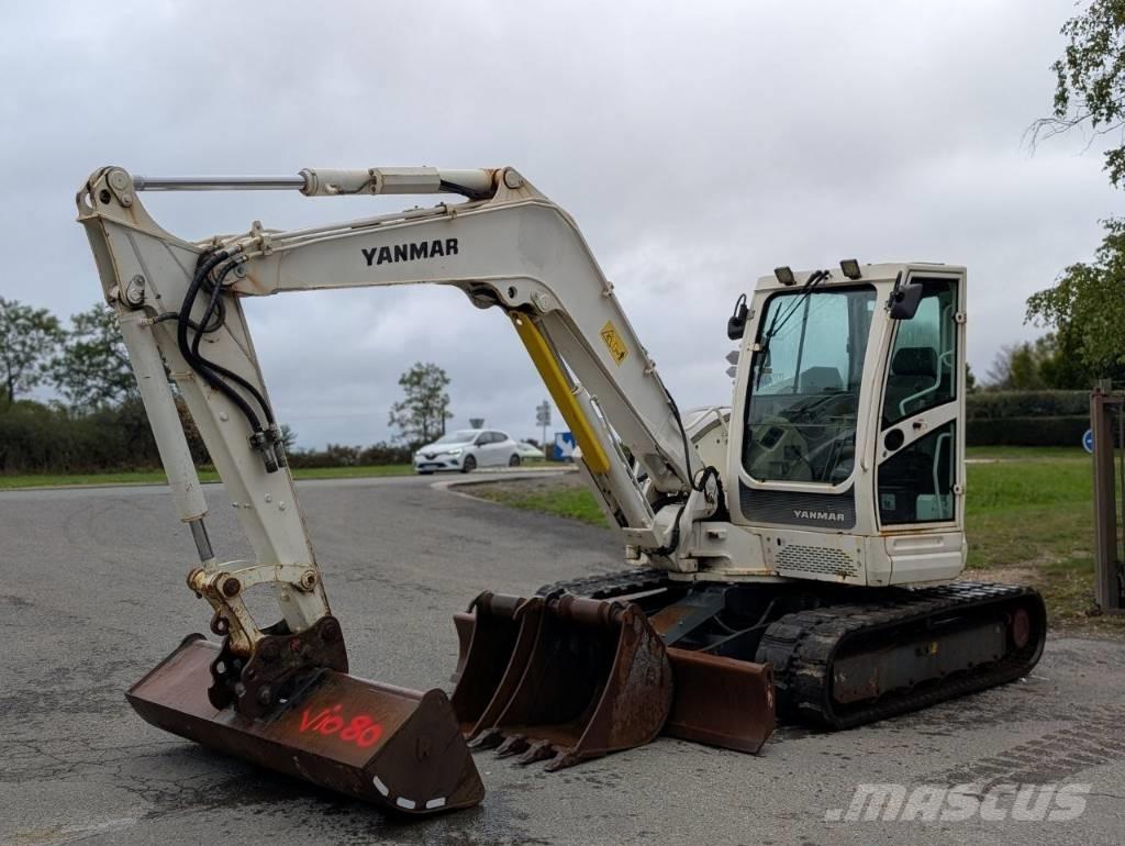 Yanmar Vio 80-1A Midigrävmaskiner 7t - 12t