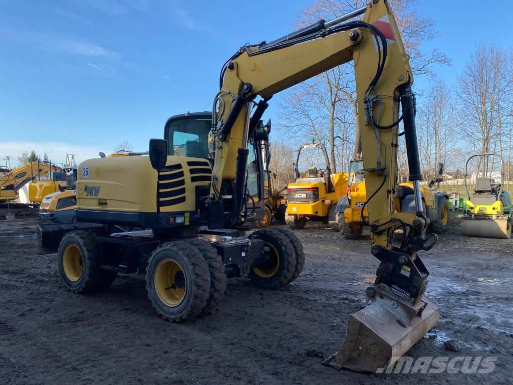 Yanmar B 95 W Hjulgrävare