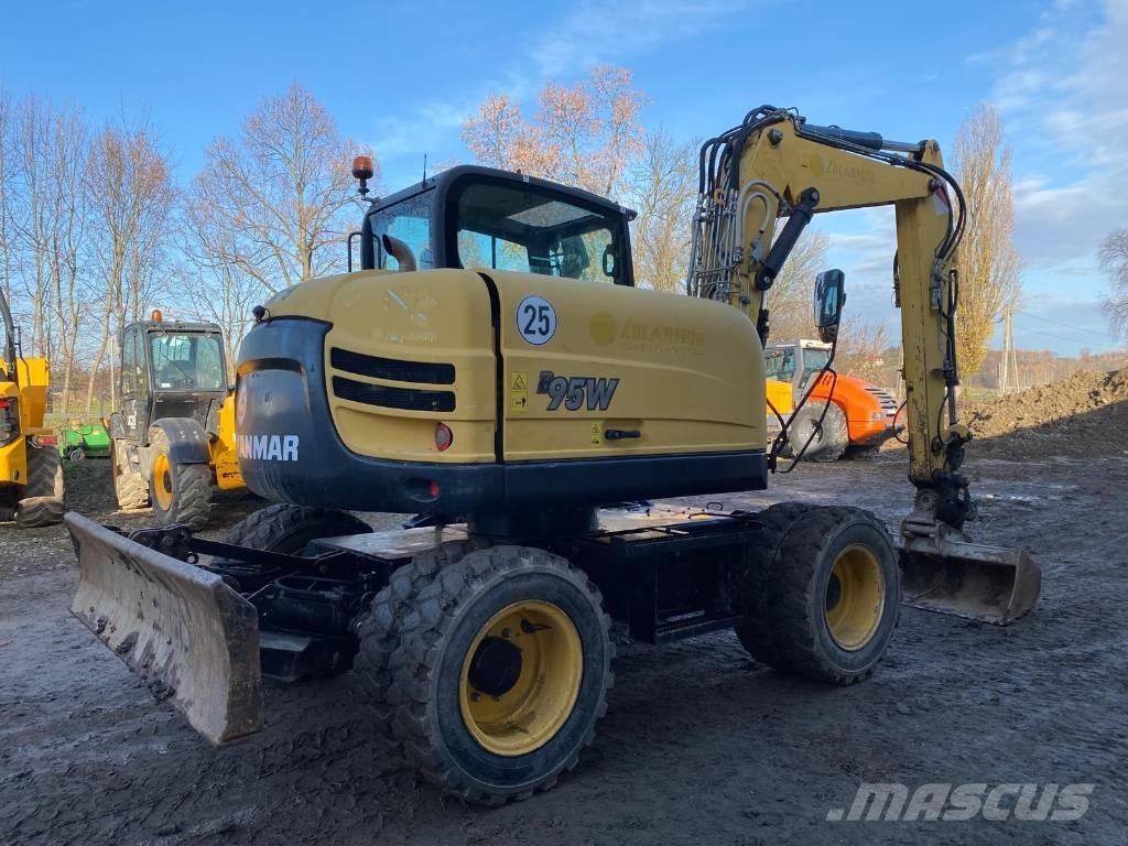Yanmar B 95 W Hjulgrävare