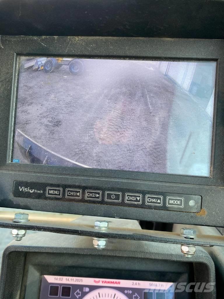 Yanmar B 95 W Hjulgrävare