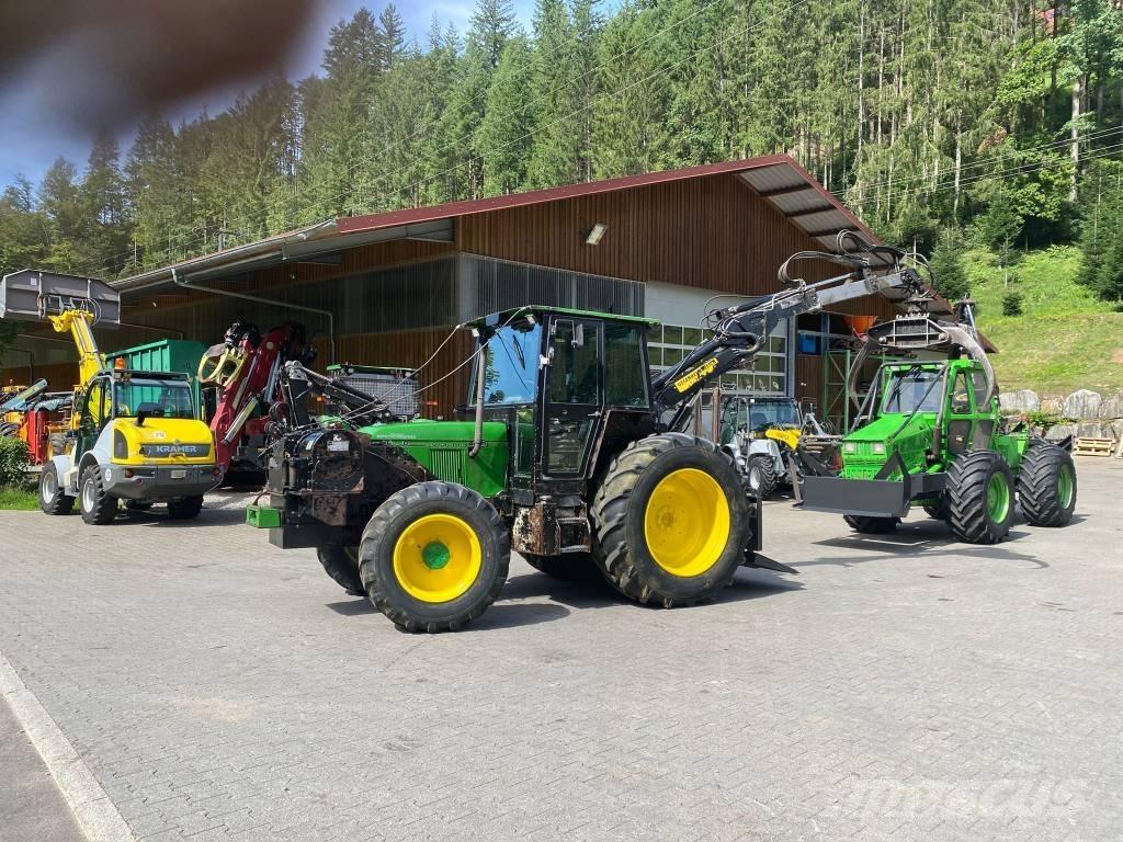John Deere 6400 Skogstraktorer