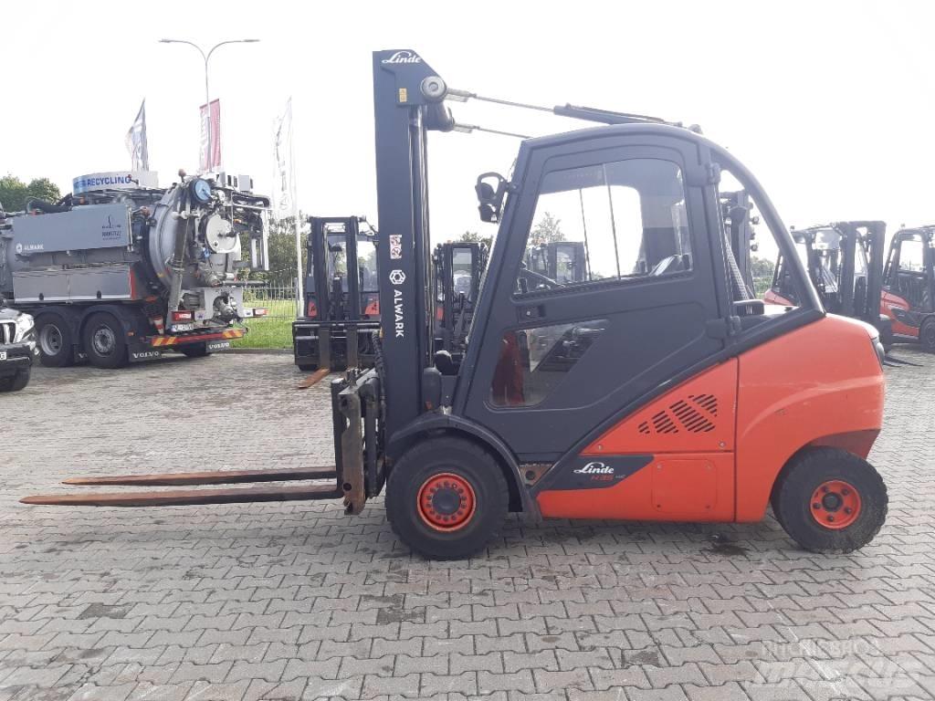 Linde H 35 D Dieselmotviktstruckar