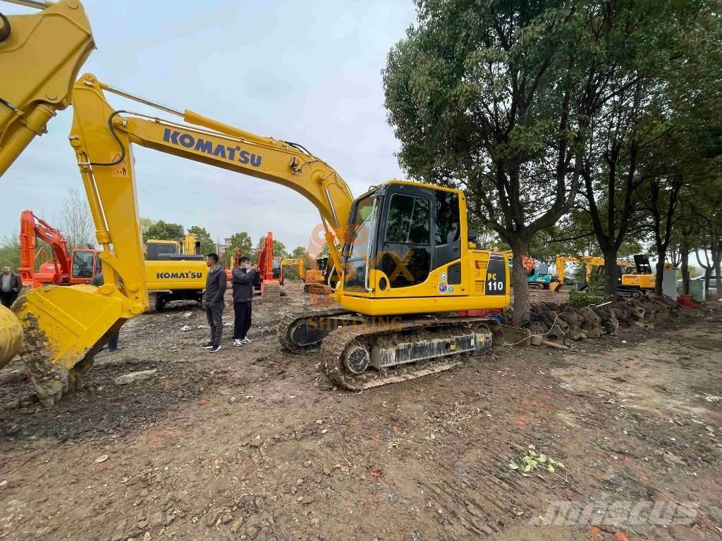 Komatsu PC 110 -8 Midigrävmaskiner 7t - 12t