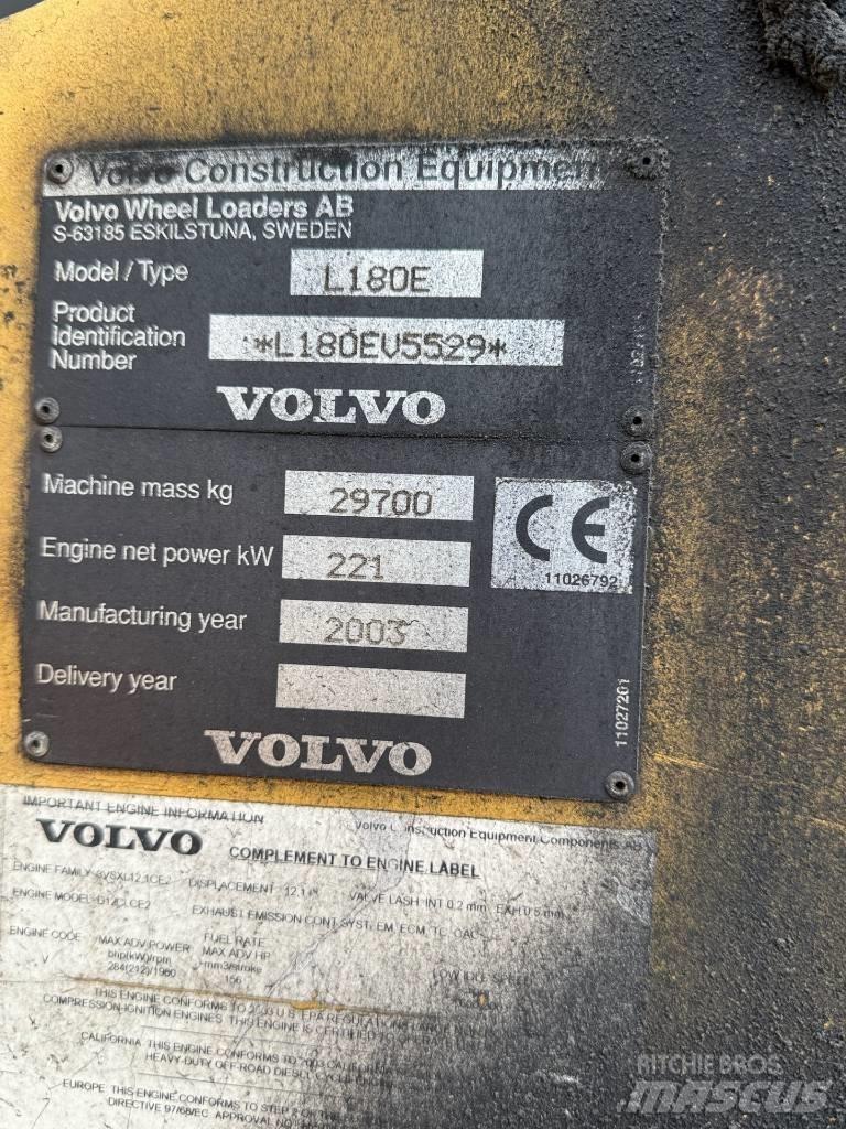 Volvo L 180 E Hjullastare