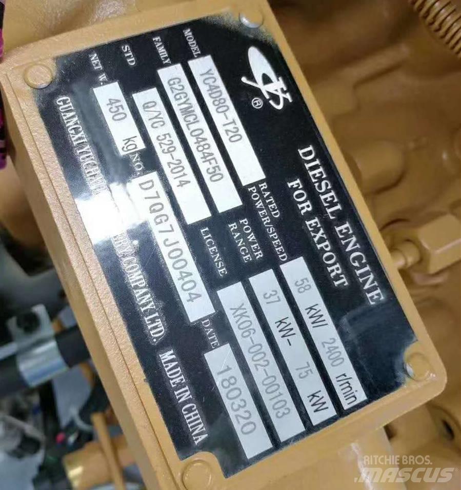 Yuchai YC4D80-T20 Motorer