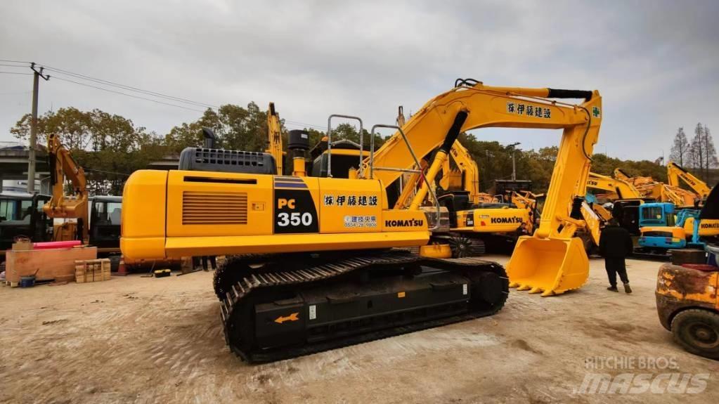 Komatsu PC 350 Bandgrävare