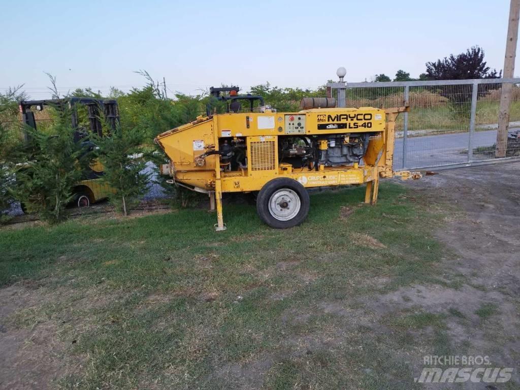 Mayco LS-40 Lastbilar med betongpump