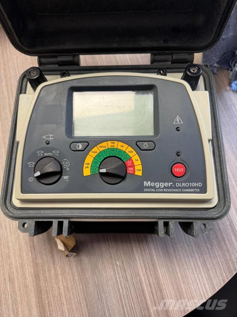  MEGGER DLR010 Instrument, mät- och automatiseringsutrustning