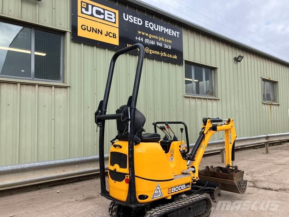 JCB MICRO 8008 Minigrävare < 7t