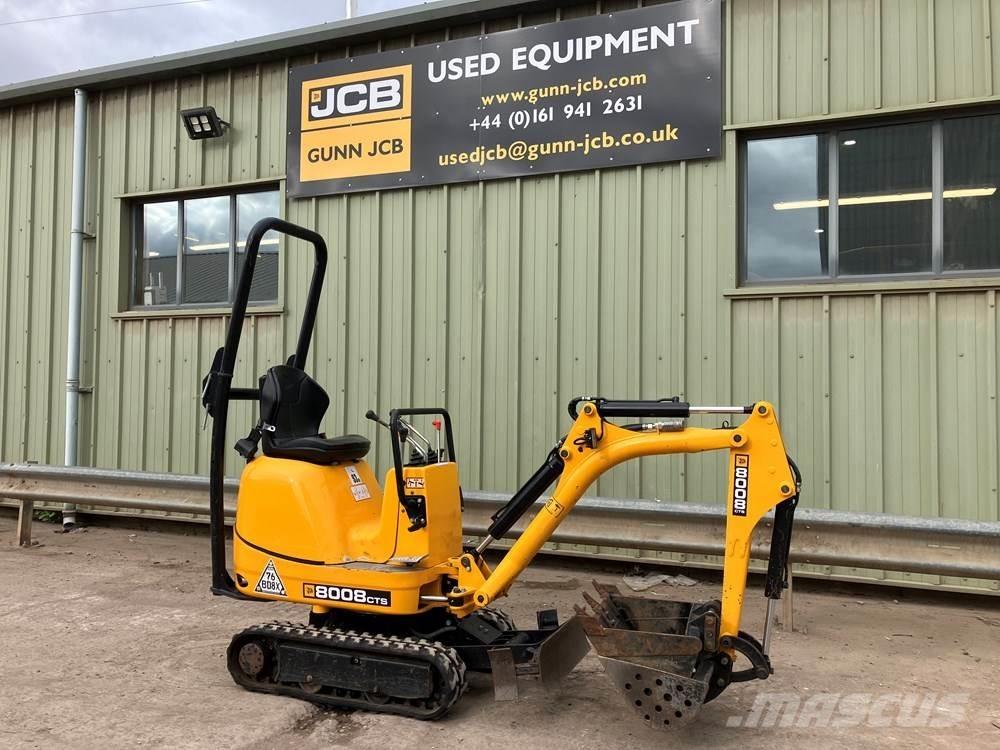 JCB MICRO 8008 Minigrävare < 7t