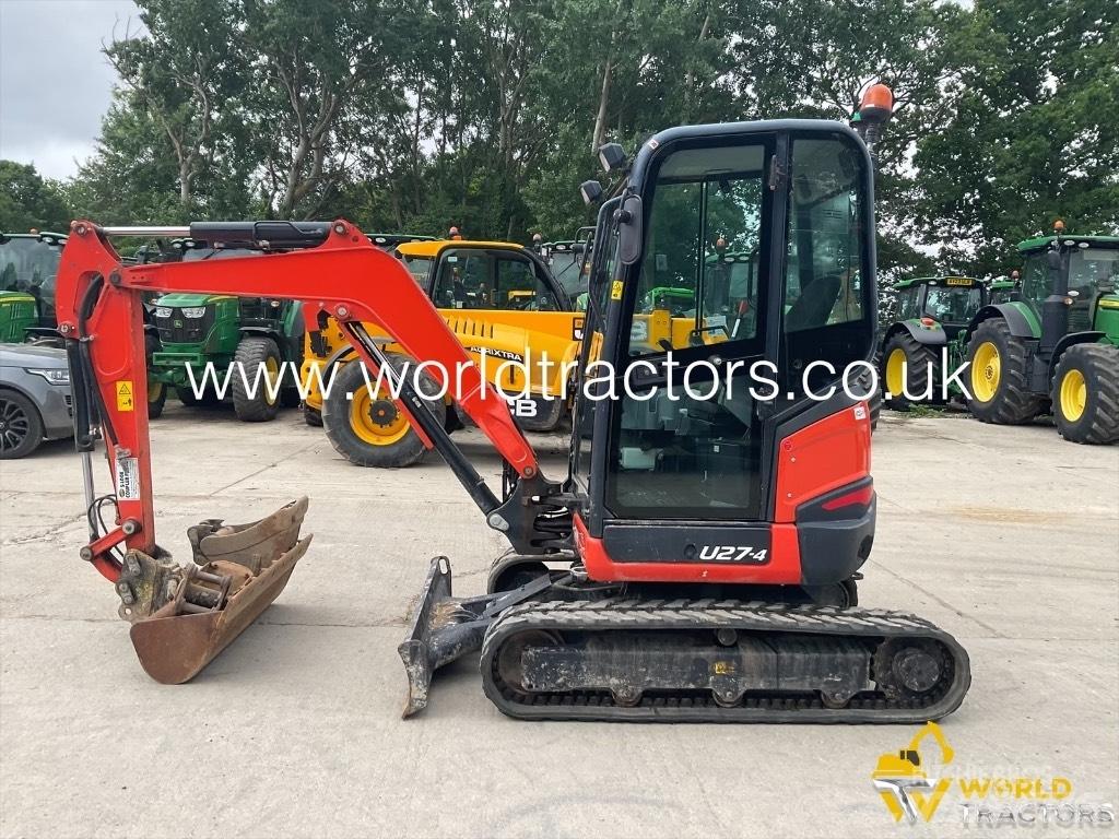 Kubota U 27-4 Minigrävare < 7t