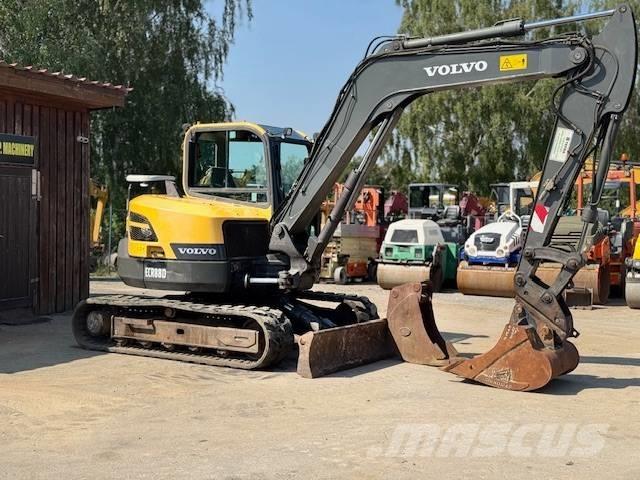 Volvo ECR 88 D Midigrävmaskiner 7t - 12t
