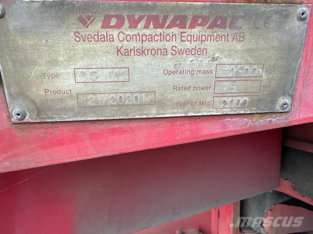 Dynapac CS 141 Tvåvalsvältar