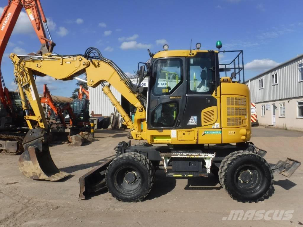 Komatsu PW118MR-11 Hjulgrävare