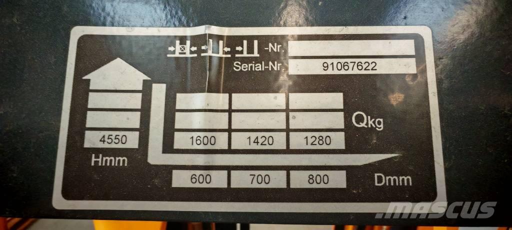 Jungheinrich ETV 116 Elmotviktstruckar