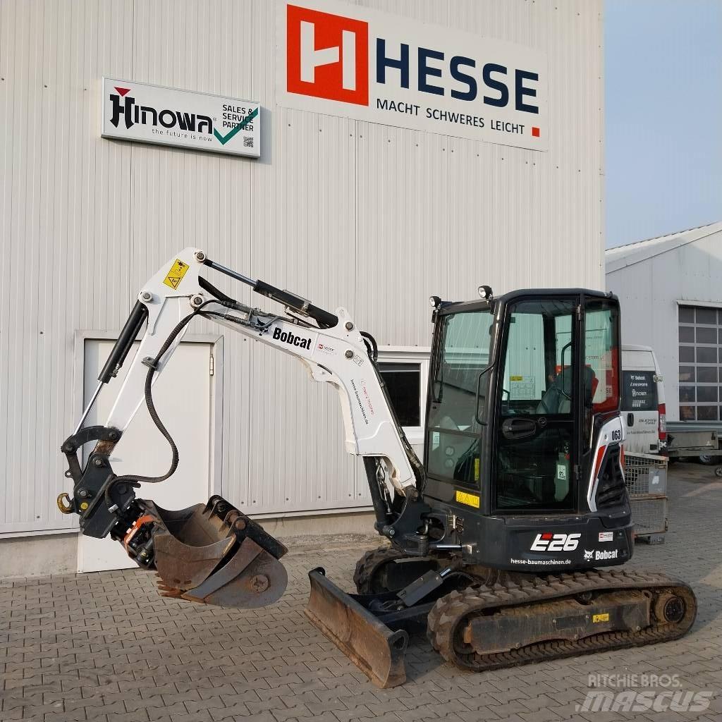 Bobcat E 26 Kabine Minigrävare < 7t