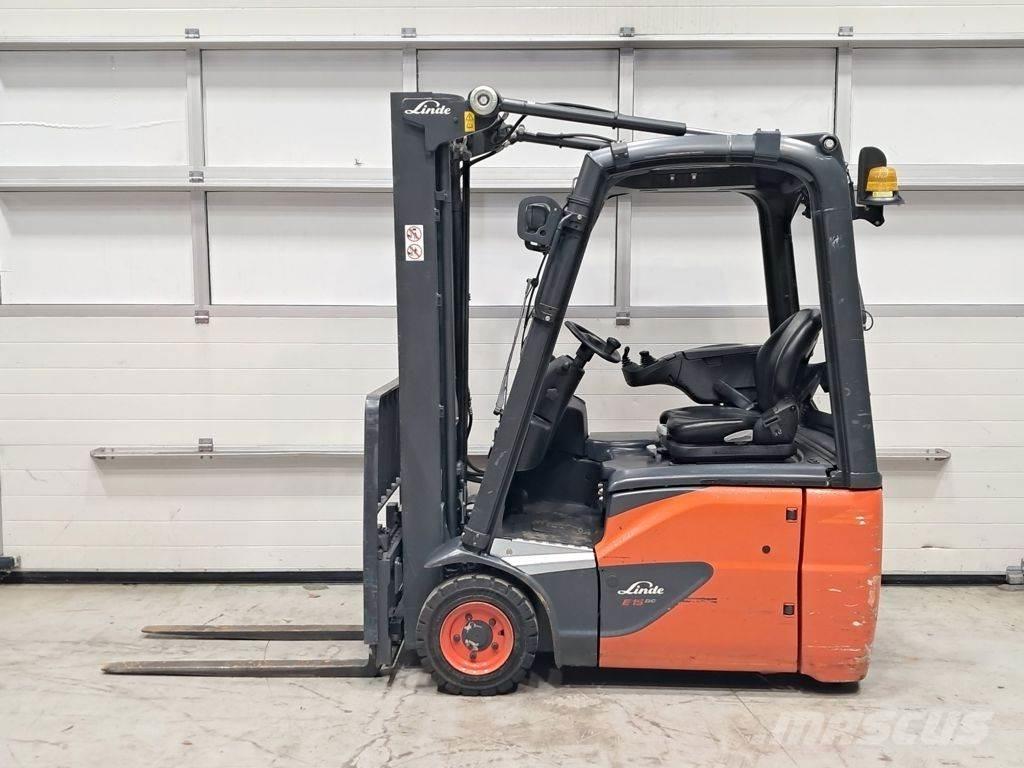 Linde E15-02 Elmotviktstruckar