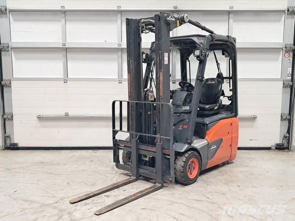 Linde E15-02 Elmotviktstruckar