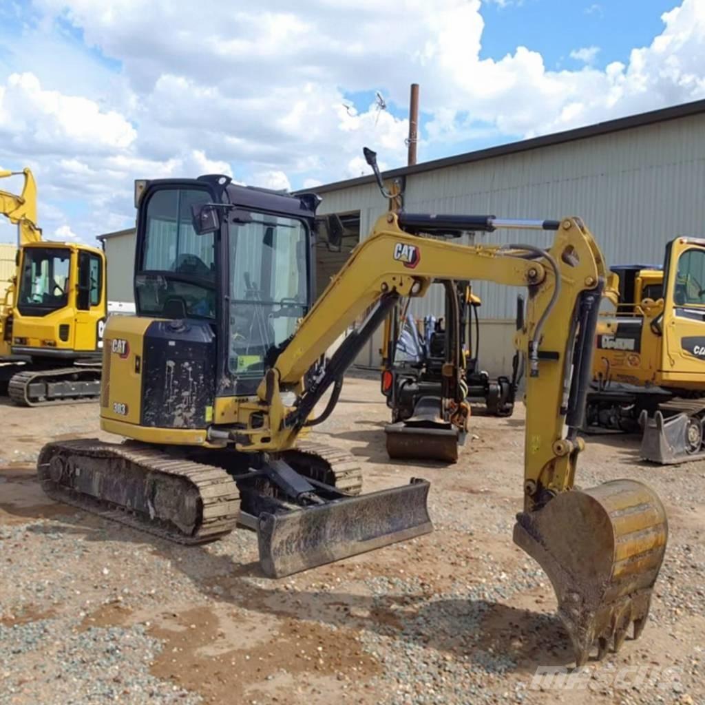 CAT 303CR Minigrävare < 7t