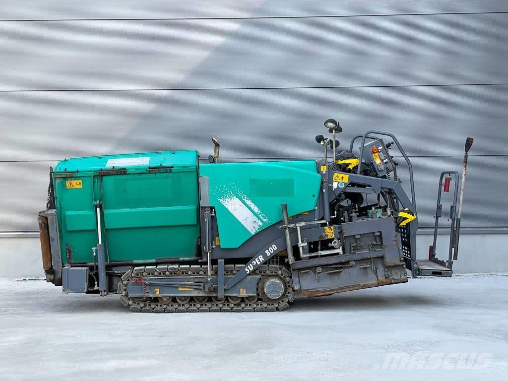 Vögele SUPER 800 Asfaltsläggningsmaskiner