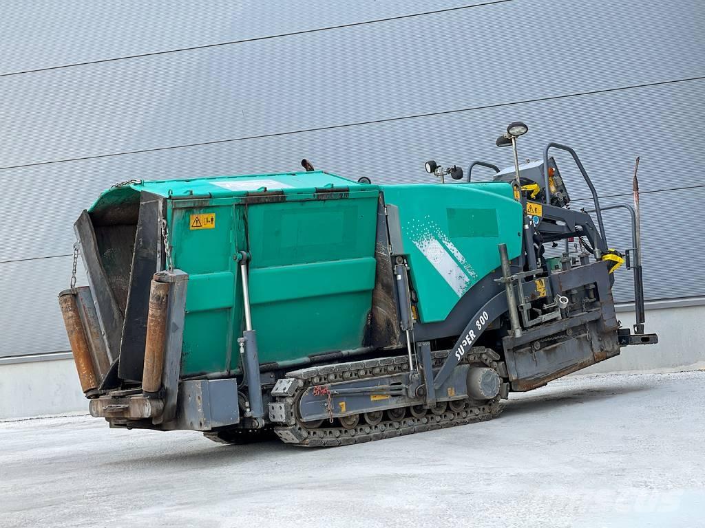Vögele SUPER 800 Asfaltsläggningsmaskiner