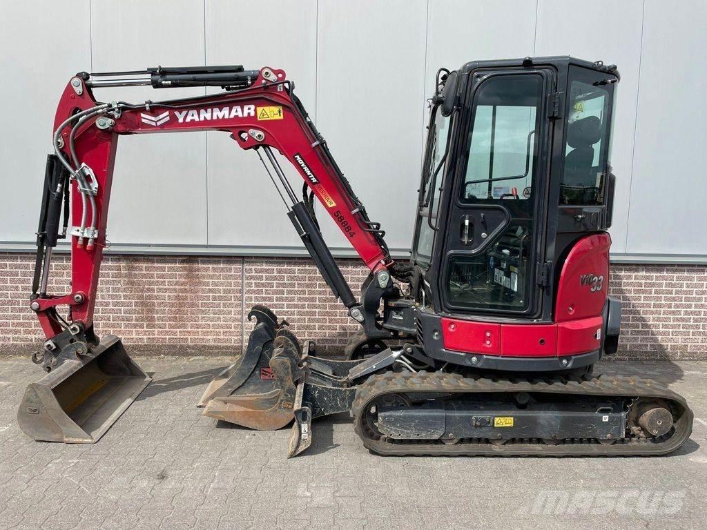 Yanmar VIO33-6 Minigrävare < 7t