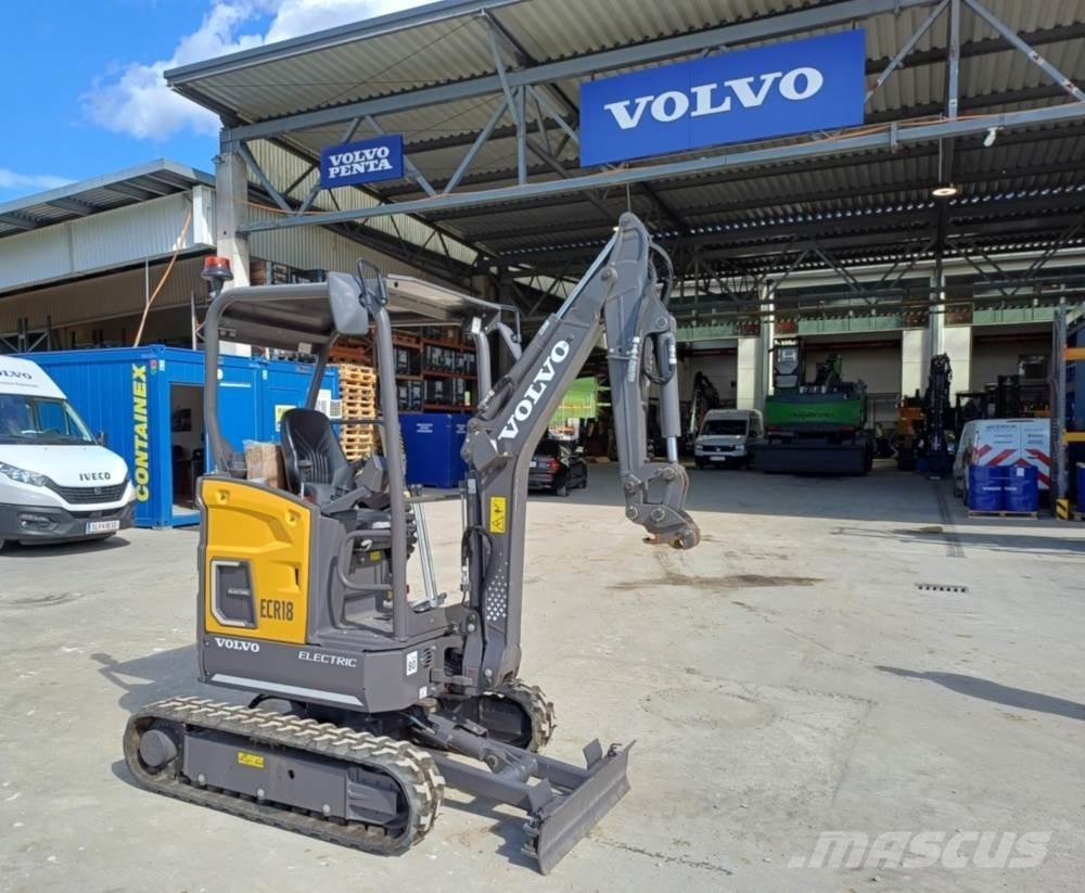 Volvo JECR18E Minigrävare < 7t