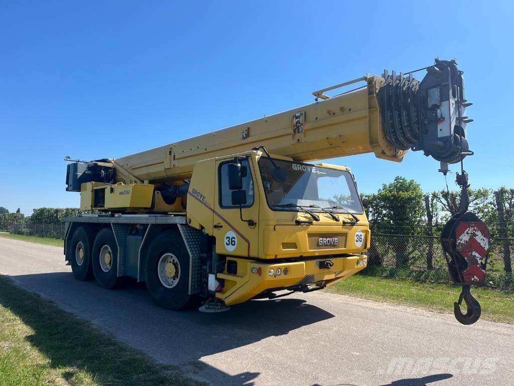 Grove GMK 3060 Allterrängkranar