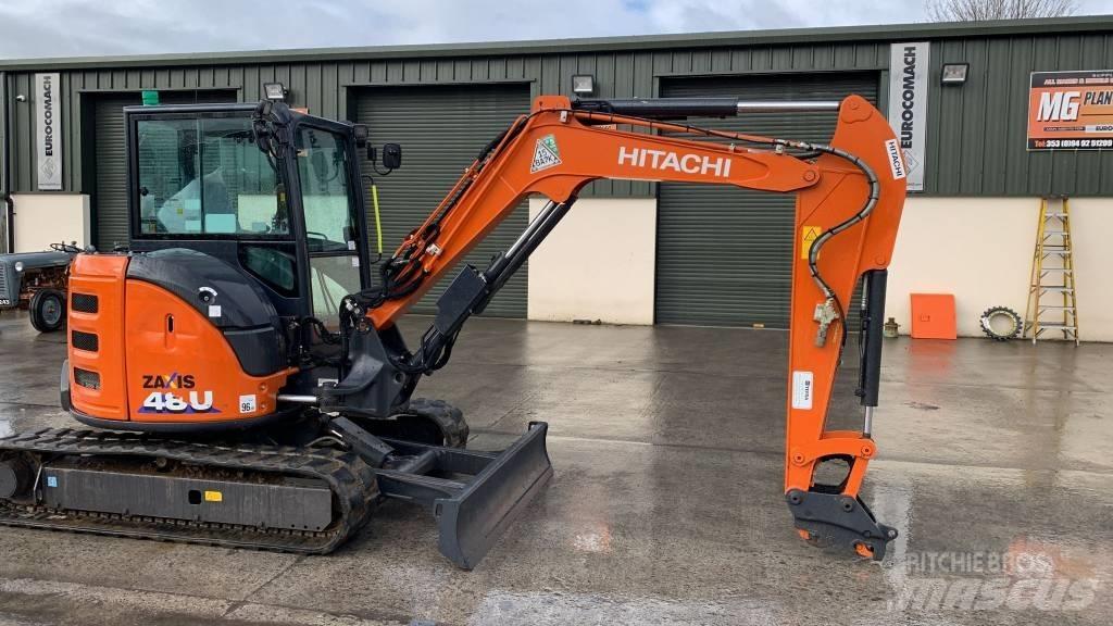 Hitachi ZX 48 U Minigrävare < 7t