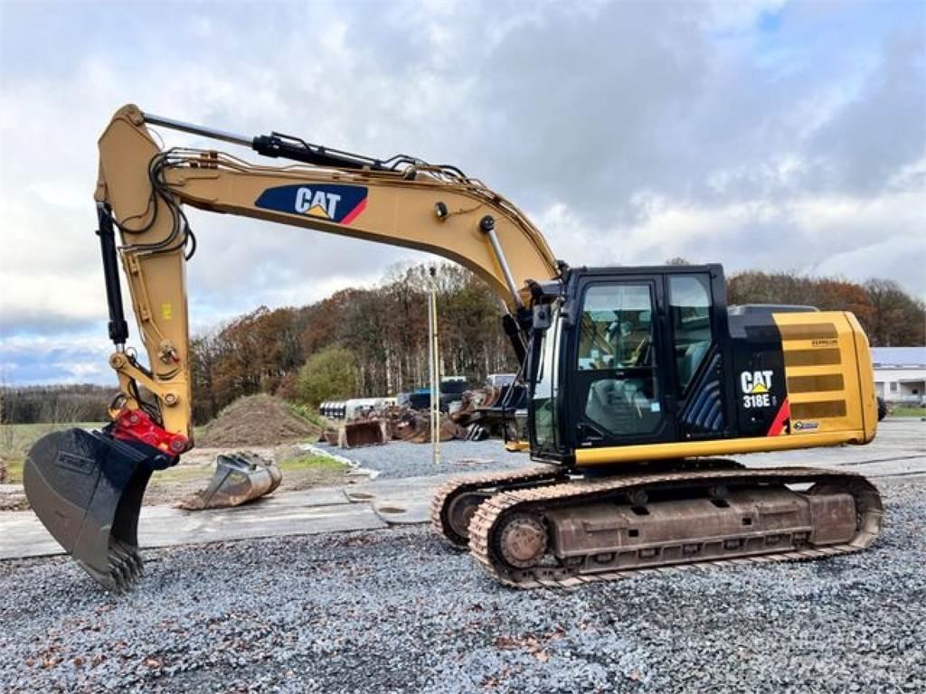 CAT 318EL + HS21 Bandgrävare