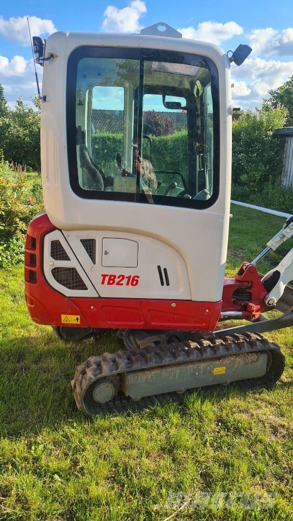 Takeuchi TB 216 Minigrävare < 7t