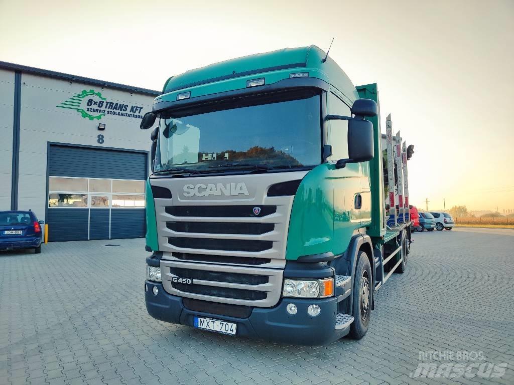 Scania G 450 Timmerbilar