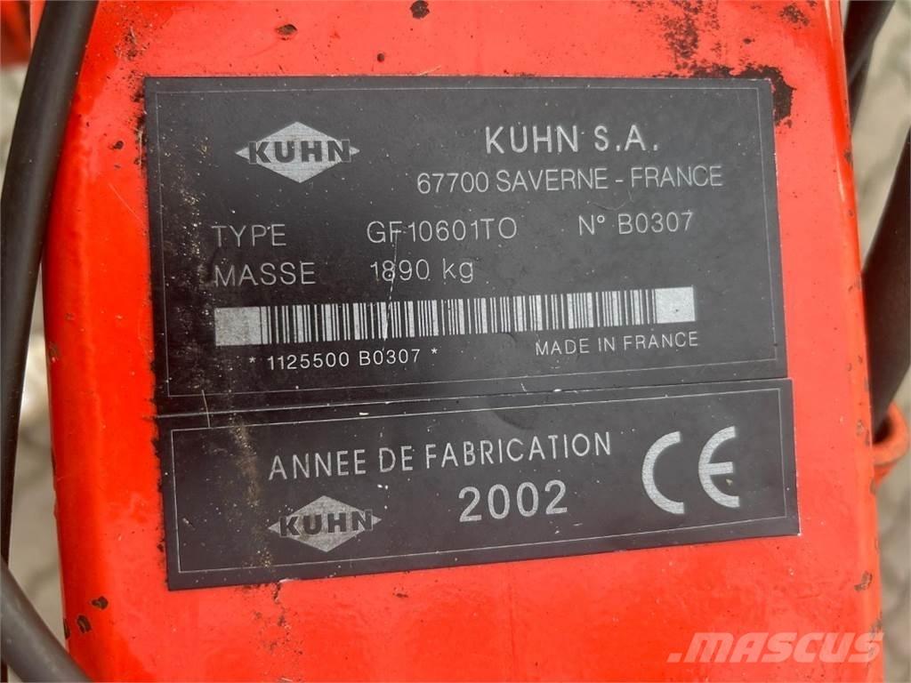 Kuhn GF 10601 TO Vändare och luftare