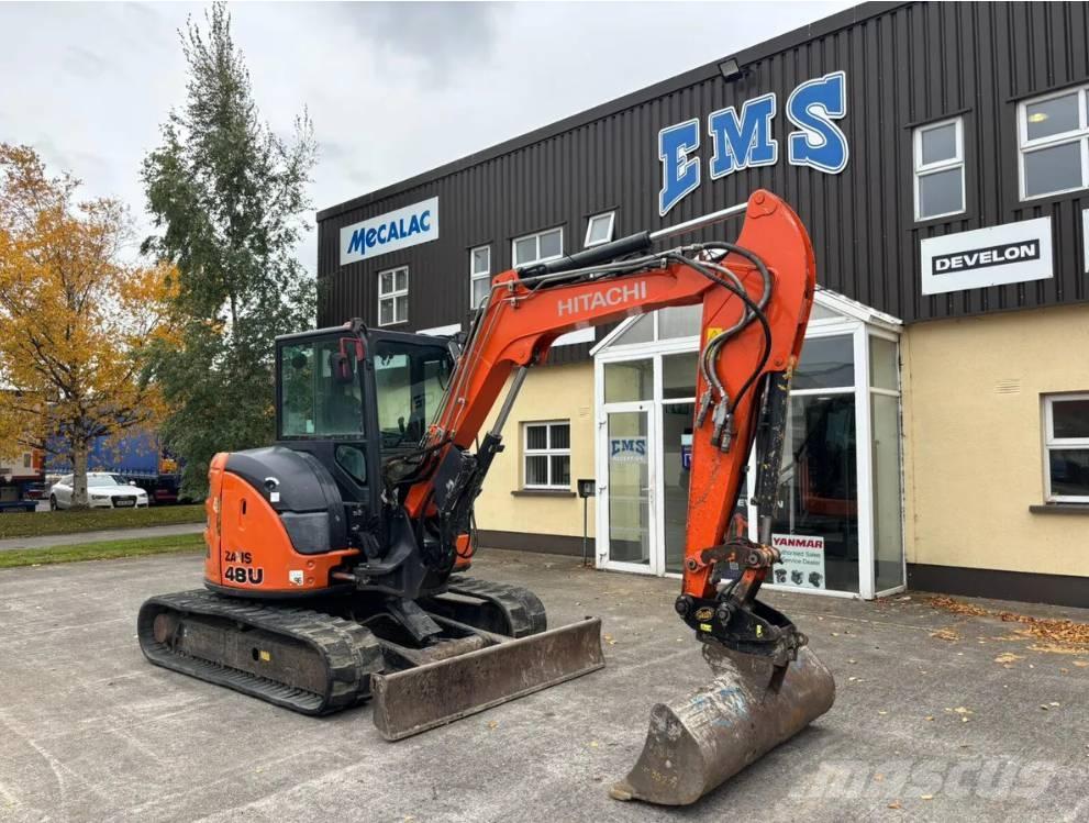 Hitachi ZX 48 U-5A Minigrävare < 7t