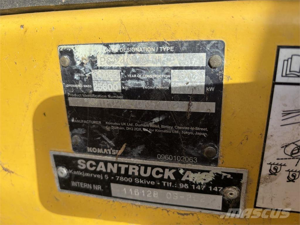 Komatsu PC240LC-11 Bandgrävare