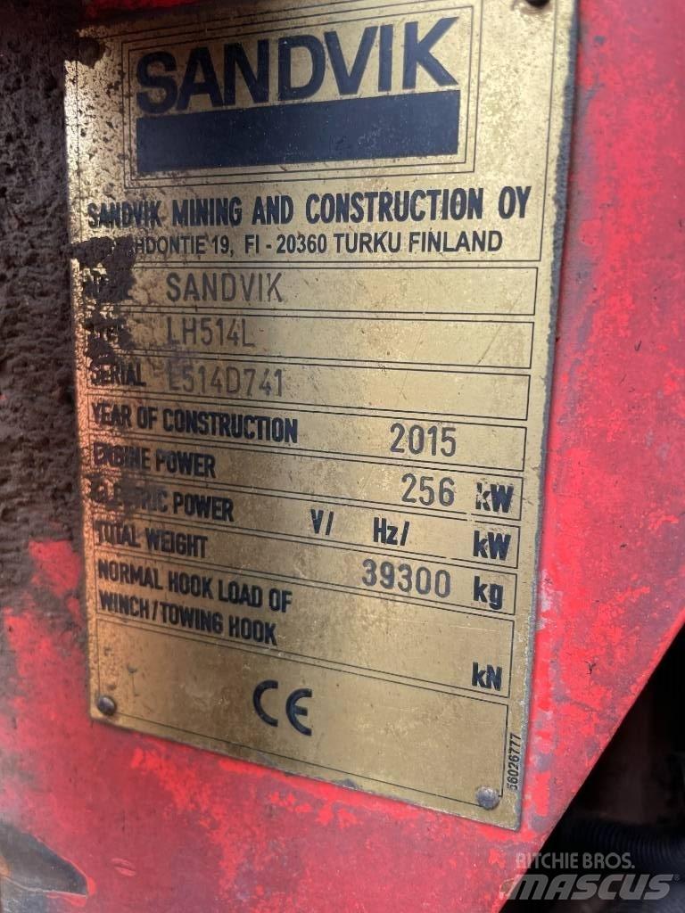 Sandvik LH 514 Gruvlastare