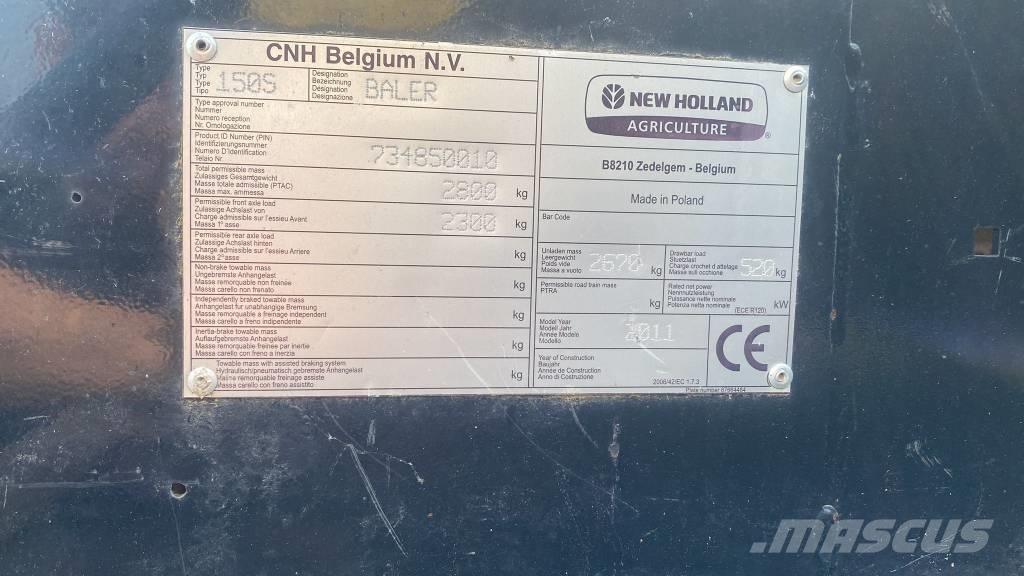 New Holland BR 7060 Rundbalspressar