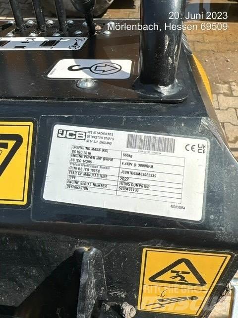 JCB HTD5 mit Tritt Minidumprar
