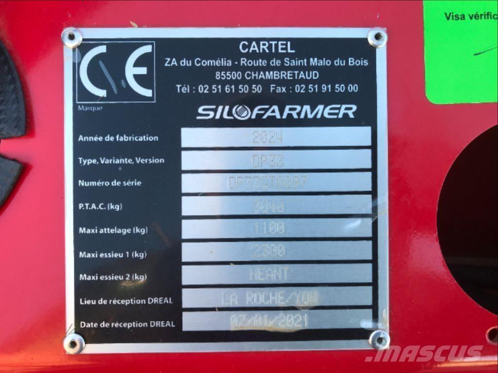 Silofarmer 280 Balsnittare, rivare och upprullare