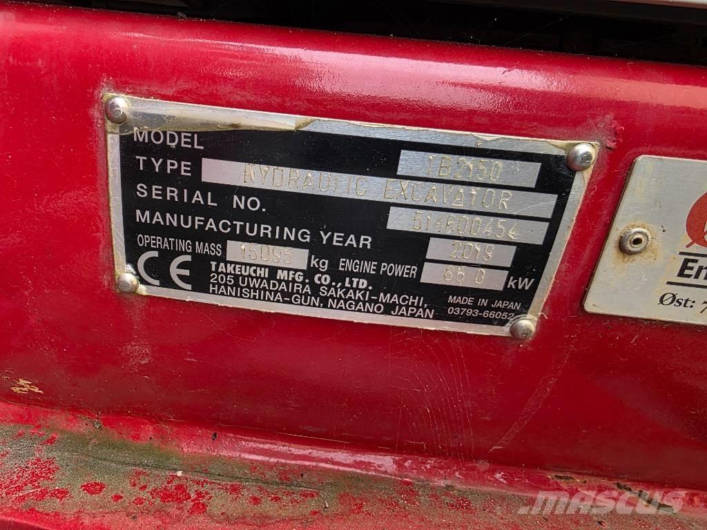 Takeuchi TB 2150 Bandgrävare