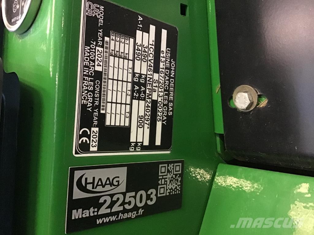 John Deere V461M Rundbalspressar
