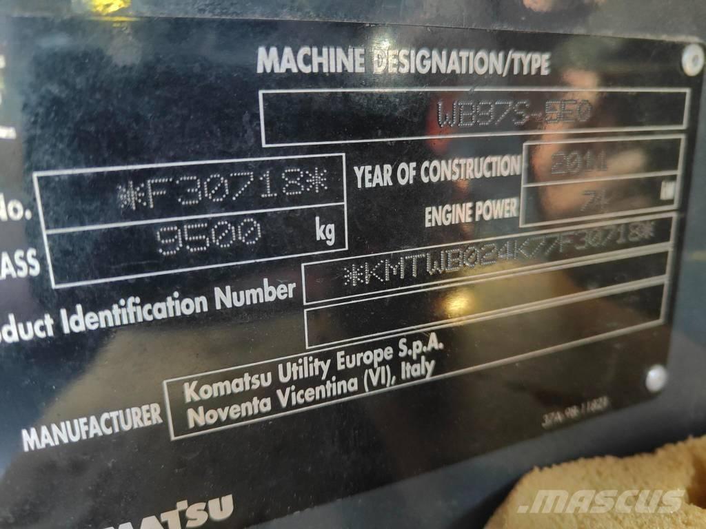 Komatsu WB97S-5E0 Grävlastare