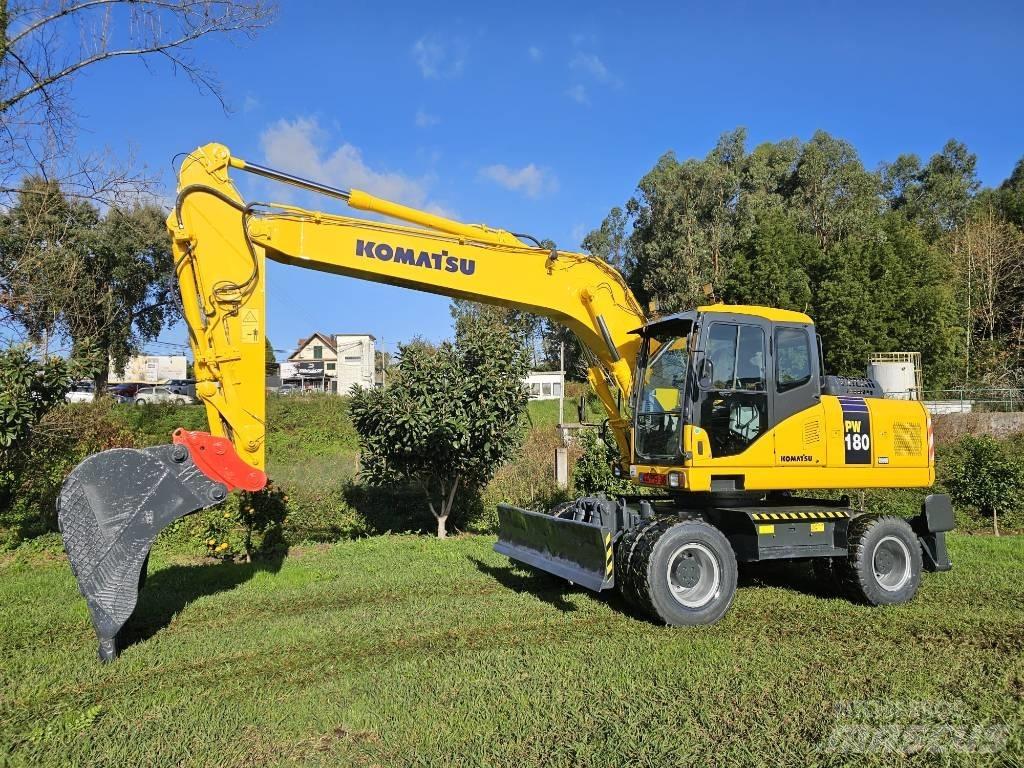 Komatsu PW 180-7 Hjulgrävare