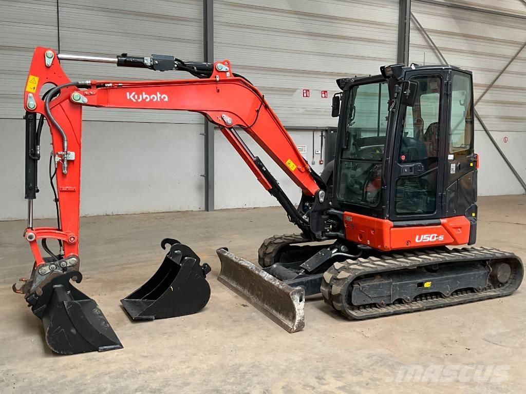 Kubota U 50-5 Minigrävare < 7t